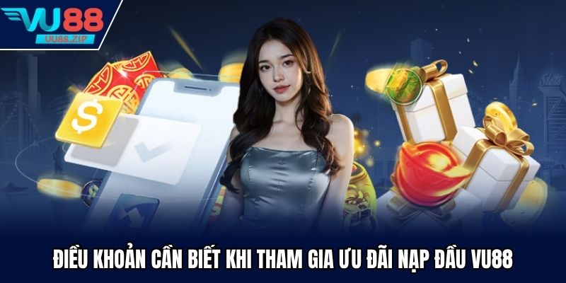 Điều khoản cần biết khi tham gia ưu đãi nạp đầu Vu88