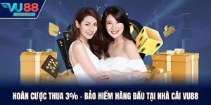 Hoàn Cược Thua 3% - Bảo Hiểm Hàng Đầu Tại Nhà Cái Vu88