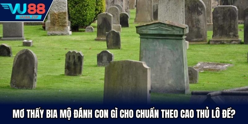 Mơ Thấy Bia Mộ Đánh Con Gì Cho Chuẩn Theo Cao Thủ Lô Đề?