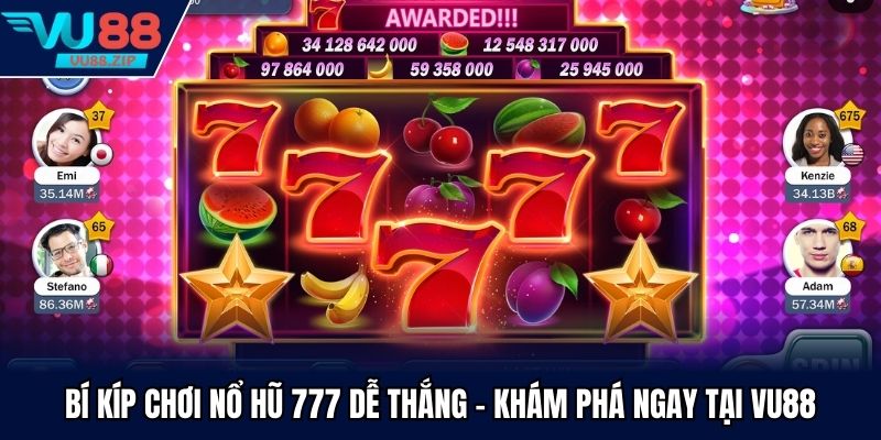 nổ hũ 777