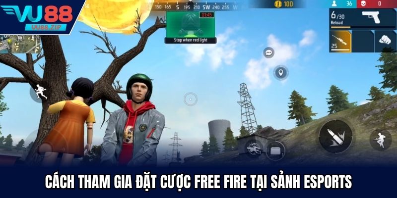Cách tham gia đặt cược Free Fire tại sảnh eSports